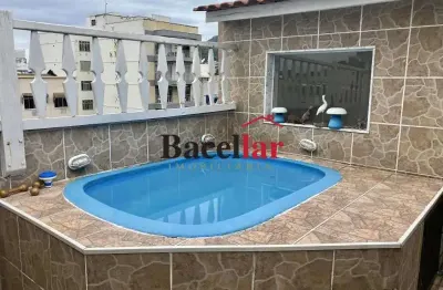 Cobertura com 3 quartos à venda na rua uruguai, tijuca, rio de janeiro, 80 m2 por r$ 950.000