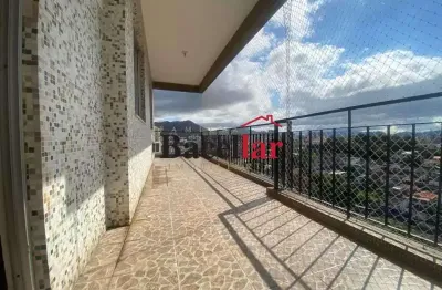 Cobertura com 3 quartos para alugar na rua vinte e quatro de maio, engenho novo, rio de janeiro, 180 m2 por r$ 1.700