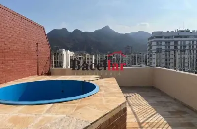 Cobertura com 2 quartos à venda na rua pontes correia, tijuca, rio de janeiro, 107 m2 por r$ 720.000