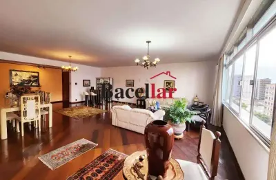 Apartamento com 4 quartos à venda na rua uruguai, tijuca, rio de janeiro, 210 m2 por r$ 1.299.990