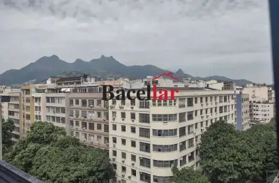 Sala comercial com 4 salas para alugar na rua conde de bonfim, tijuca, rio de janeiro, 46 m2 por r$ 3.200