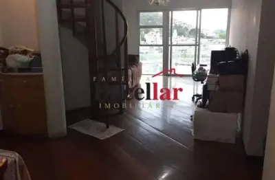 Cobertura com 3 quartos à venda na rua são francisco xavier, maracanã, rio de janeiro, 200 m2 por r$ 880.000