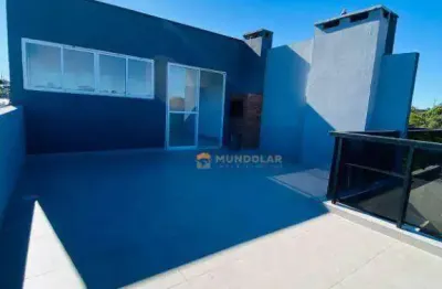 Cobertura com 4 dormitórios à venda, 120 m² por r$ 460.000,00 - campina da barra - araucária/pr