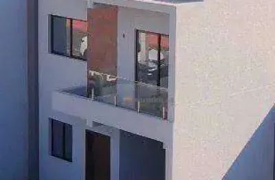 Sobrado com 3 dormitórios à venda, 101 m² por r$ 499.000,00 - costeira - araucária/pr
