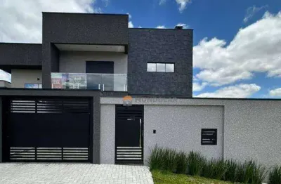 Sobrado com 3 dormitórios à venda, 175 m² por r$ 1.299.000,00 - iguaçu - araucária/pr