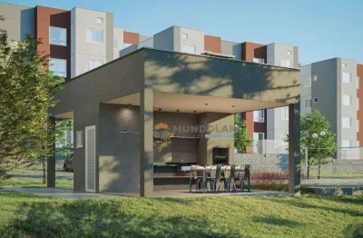 Apartamentos com 2 dormitórios à venda, a partir de 40 m² - jardim silvana - almirante tamandaré/pr