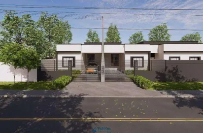 Casa com 2 dormitórios à venda, 69 m² por r$ 415.000,00 - campina da barra - araucária/pr