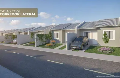 Casa com 2 dormitórios à venda, 51 m² por r$ 301.483,89 - campo largo da roseira - são josé dos pinhais/pr