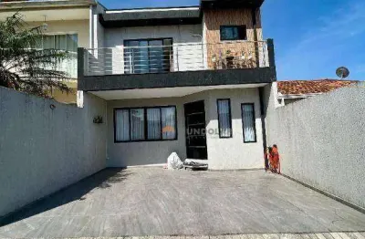 Sobrado com 3 dormitórios à venda, 150 m² por r$ 700.000,00 - estação - araucária/pr