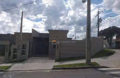 Casa de esquina com 3 dormitórios à venda, 115 m² por r$ 760.000 - sabiá - araucária/pr