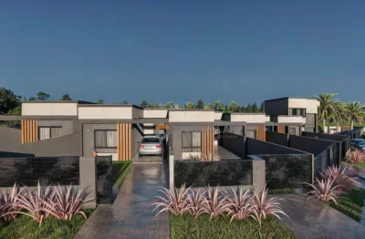 Casa com 3 dormitórios à venda, 65 m² por r$ 439.999 - fazenda velha - araucária/pr