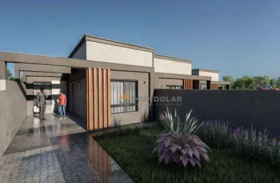 Casa com 3 dormitórios à venda, 65 m² por r$ 439.999 - fazenda velha - araucária/pr