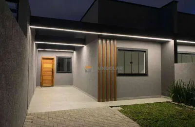 Casa com 3 dormitórios à venda, 65 m² por r$ 440.000,00 - fazenda velha - araucária/pr
