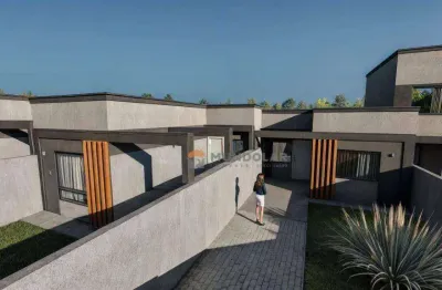 Casa com 3 dormitórios à venda, 65 m² por r$ 439.999 - fazenda velha - araucária/pr
