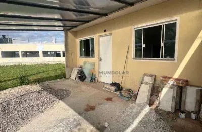 Casa com 2 dormitórios à venda, 37 m² por r$ 290.000,00 - capela velha - araucária/pr
