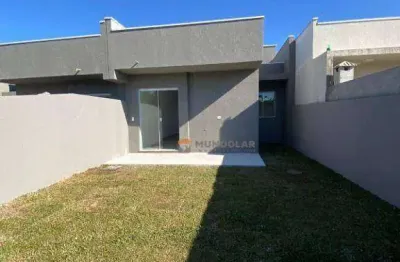 Casa com 3 dormitórios à venda, 52 m² por r$ 395.000,00 - costeira - araucária/pr