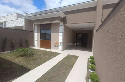 Casa com 3 dormitórios à venda, 80 m² por r$ 590.000,00 - costeira - araucária/pr