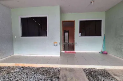 Casa com 2 dormitórios à venda, 52 m² por r$ 350.000,00 - campina da barra - araucária/pr