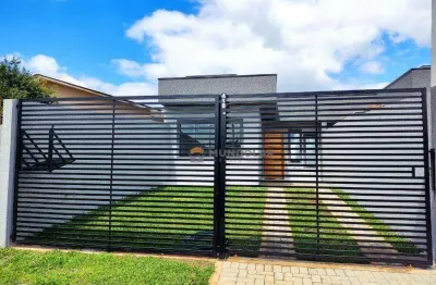 Casa com 3 dormitórios à venda, 69 m² por r$ 490.000,00 - passauna - araucária/pr