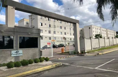 Apartamento com 2 dormitórios à venda, 43 m² por r$ 200.000,00 - cachoeira - araucária/pr