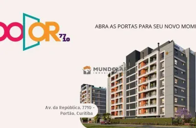 Apartamento com 1 dormitório à venda, 33 m² por r$ 501.997,00 - portão - curitiba/pr