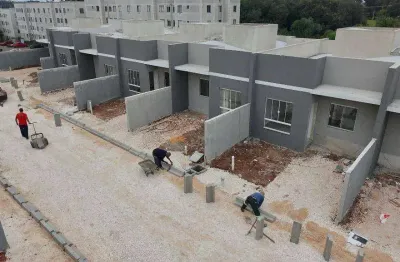 Casa com 3 dormitórios à venda, 64 m² por r$ 399.990,00 - costeira - araucária/pr