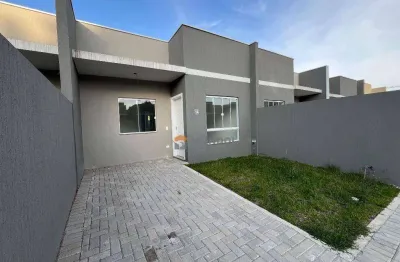 Casa com 2 dormitórios à venda, 61 m² por R$ 384.990,00 - Costeira - Araucária/PR