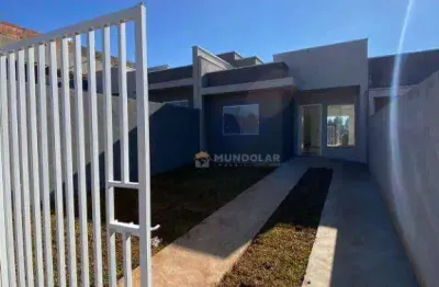Casa com 3 dormitórios à venda, 52 m² por r$ 370.000,00 - costeira - araucária/pr