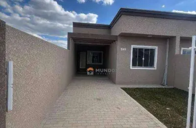 Casa com 3 dormitórios à venda, 59 m² por r$ 385.000,00 - porto das laranjeiras - araucária/pr