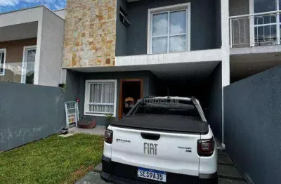 Sobrado com 3 dormitórios à venda, 157 m² por r$ 1.166.000,00 - iguaçu - araucária/pr