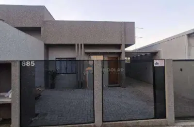 Casa mobiliada com 3 dormitórios à venda, 70 m² por r$ 509.000 - iguaçu - araucária/pr