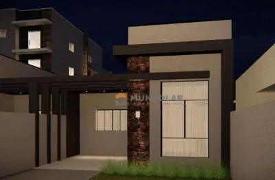 Casa com 3 dormitórios à venda, 70 m² por r$ 450.000,00 - campina da barra - araucária/pr