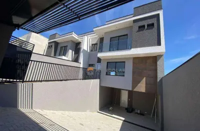 Triplex com 3 dormitórios à venda de alto padrão, 150 m² por r$ 1.190.000 - iguaçu - araucária/pr.
