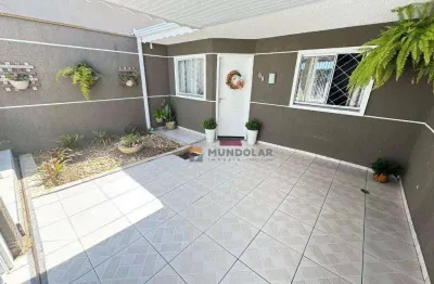 Casa com 2 dormitórios à venda, 53 m² por r$ 365.000,00 - sabiá - araucária/pr