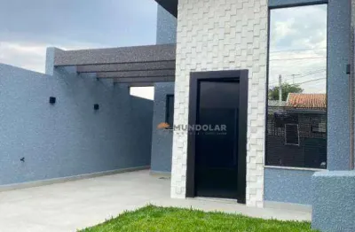 Casa com 3 dormitórios à venda, 70 m² por r$ 550.000,00 - iguaçu - araucária/pr