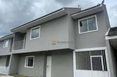 Sobrado com 3 dormitórios para alugar, 159 m² por R$ 2.750,00/mês - Estação - Araucária/PR