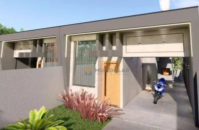 Casa com 3 dormitórios à venda, 95 m² por r$ 560.000,00 - campina da barra - araucária/pr