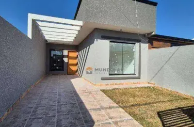 Casa com 2 dormitórios à venda, 51 m² por r$ 355.000,00 - porto das laranjeiras - araucária/pr