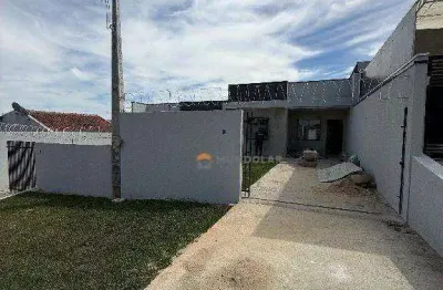 Casa com 3 dormitórios à venda, 70 m² por r$ 480.000,00 - campina da barra - araucária/pr