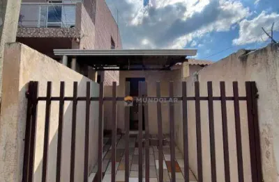 Casa com 2 dormitórios para alugar, 30 m² por r$ 1.050,00/mês - capela velha - araucária/pr