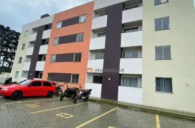 Apartamento com 2 dormitórios para alugar, 43 m² por r$ 1.650,00/mês - costeira - araucária/pr