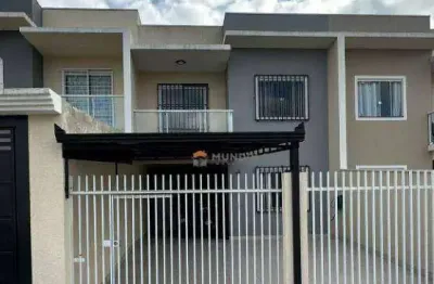 Sobrado com 3 dormitórios à venda, 109 m² por r$ 800.000,00 - costeira - araucária/pr