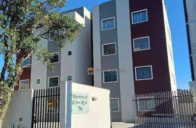 Apartamento duplex com 1 dormitório à venda, 51 m² por r$ 230.000,00 - costeira - araucária/pr