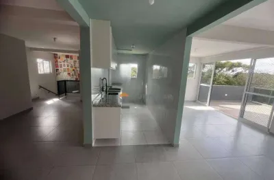 Cobertura mobiliada com 4 dormitórios à venda, 98 m² por r$ 450.000 - campina da barra - araucária/pr