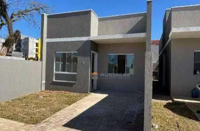 Casa com 2 dormitórios à venda, 61 m² por r$ 390.000,00 - costeira - araucária/pr