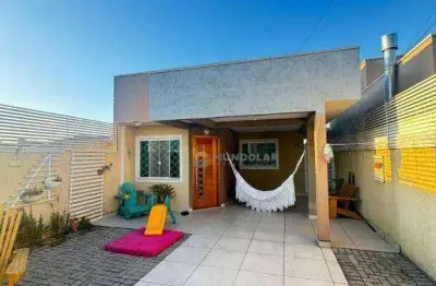 Casa com 3 dormitórios à venda, 82 m² por r$ 615.000,00 - campina da barra - araucária/pr