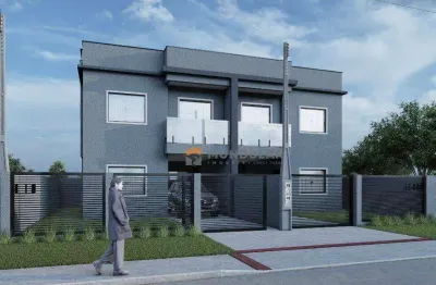 Sobrado com 3 dormitórios à venda, 94 m² por r$ 590.000 - capela velha - araucária/pr