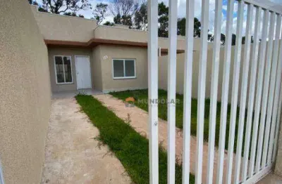 Casa com 3 dormitórios à venda, 52 m² por r$ 395.000,00 - costeira - araucária/pr