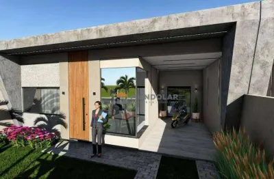 Casa com 3 dormitórios à venda, 89 m² por R$ 650.000,00 - Tindiquera - Araucária/PR