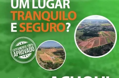 Vista pra serra do lopo | lotes a venda com pagamento facilitado em bairro planejado com ótima localização